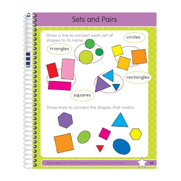 Wipe Clean Math Workbook for Kids Ages 5-6
