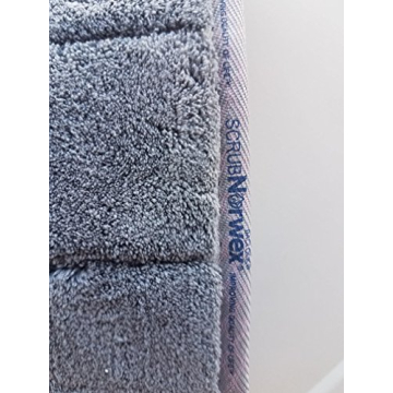 Norwex Graphite Gray Bathroom Scrub Mitt for Effortless Cleaning