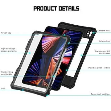 ShellBox iPad Pro 11 Inch Waterproof Protective Case