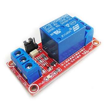 HiLetgo 2pcs 5V Relay Modules with OPTO Isolation for Easy Control