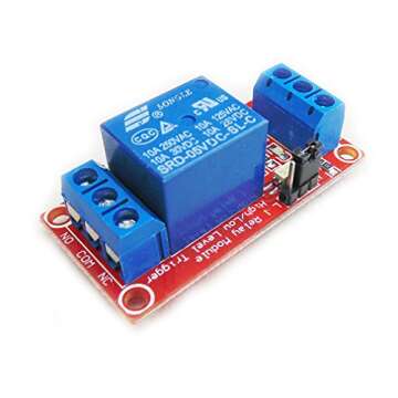 HiLetgo 5V Relay Module for Arduino and Raspberry Pi