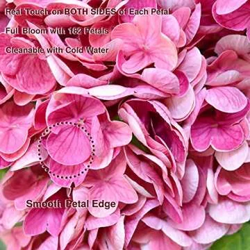 Real Touch Silk Hydrangea Flowers for Elegant Decor