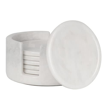 Stylish RADICALn Marble Coaster Set for Elegant Homes