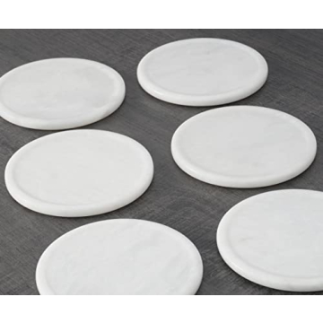 Stylish RADICALn Marble Coaster Set for Elegant Homes