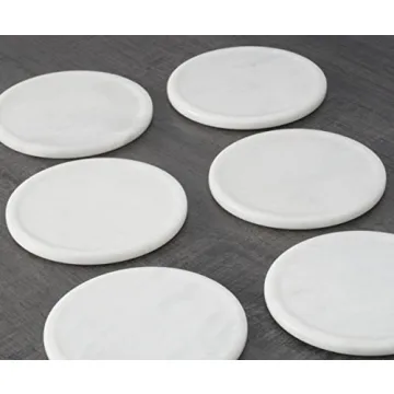 Stylish RADICALn Marble Coaster Set for Elegant Homes