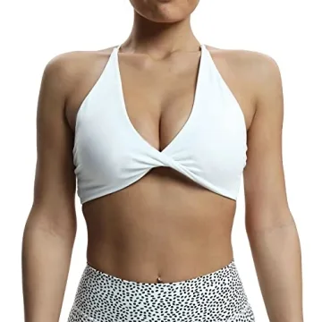 Aoxjox Women's Workout Sports Bra for Yoga and Fitness