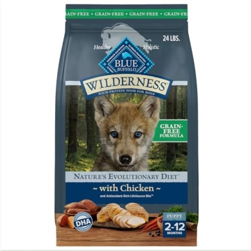 BLUE Wilderness High-Protein Puppy Food with Real Chicken