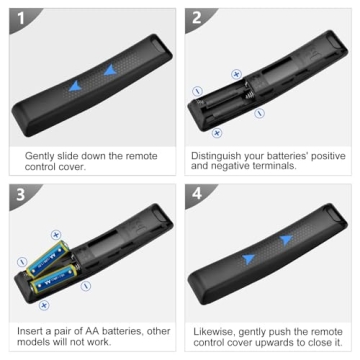 Replacement Samsung TV Remote Control - 2 Pack