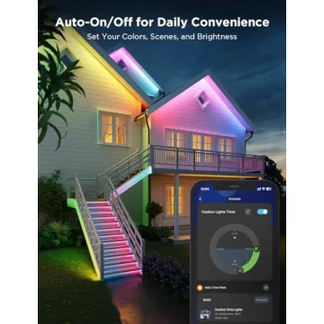 Govee Smart Outdoor LED Strip Lights Alexa Google Assistant