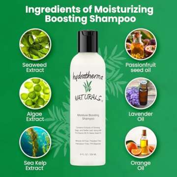 Hydratherma Naturals Moisturizing Boosting Shampoo, 8.0 fl. oz.