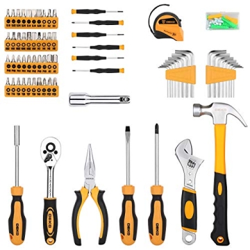 Buy DEKOPRO 158 Piece Tool Set for Home and Auto Repairs
