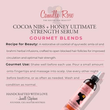 Camille Rose Hair Growth Serum for All Hair Types 8 oz