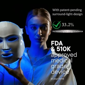 Aphrona LED Facial Skin Care Mask for Glowing Skin