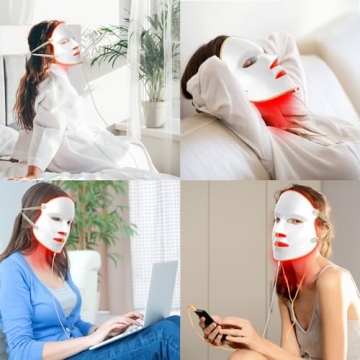Aphrona LED Facial Skin Care Mask for Glowing Skin