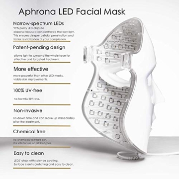 Aphrona LED Facial Skin Care Mask for Glowing Skin