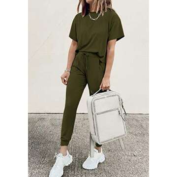 PRETTYGARDEN Women's Two Piece Lounge Sets for Summer