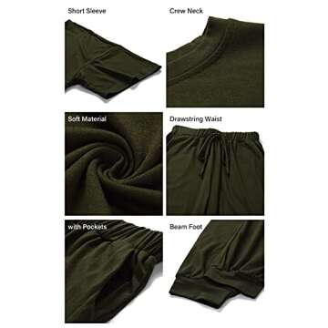 PRETTYGARDEN Women's Two Piece Lounge Sets for Summer