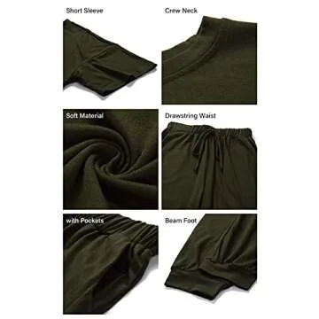 PRETTYGARDEN Women's Two Piece Lounge Sets for Summer