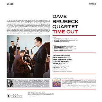 Timeless Jazz Vinyl Album - Time Out (12" LP)