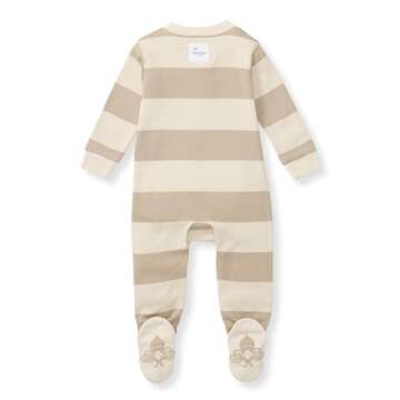 Burt's Bees Baby Boys' Organic Cotton Sleep and Play Pajamas