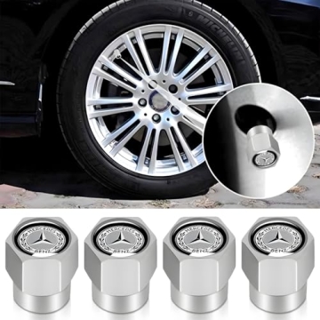 Stylish Tire Valve Stem Caps for Mercedes Benz AMG