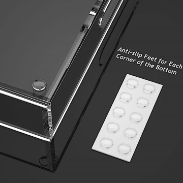 Clear Acrylic Serving Tray with Handle for Versatile Use