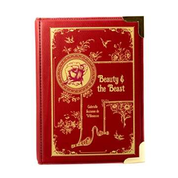 Well Read Beauty and the Beast Small Book Themed Purse for Literary Lovers - Ideal Literary Gift for...