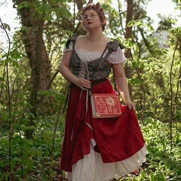 Well Read Beauty and the Beast Small Book Themed Purse for Literary Lovers - Ideal Literary Gift for Book Club, Readers, Authors & Bookworms - Handbag & Crossbody Bag