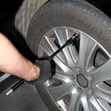 WYNNsky Heavy Duty Straight-on Dual Head Air Pressure Gauge, Extended Tube Construction for General Applications(10-150PSI)