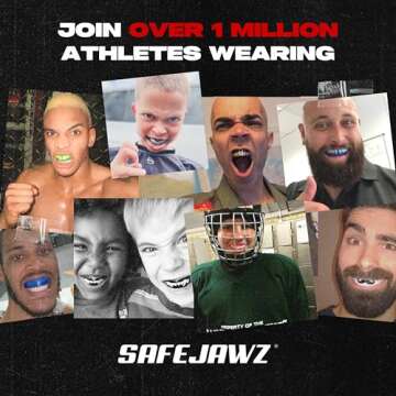 SAFEJAWZ Slim Fit Mouthguard for All Contact Sports