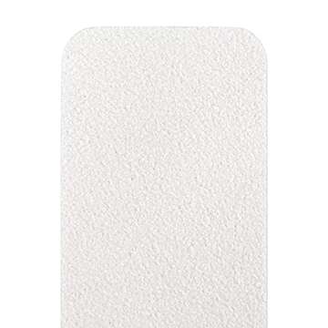 10pcs - PANA Jumbo Double-Sided Emery Nail File for Manicure, Pedicure, Natural, and Acrylic Nails - White (Grit 80/80)