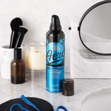 Bondi Sands Aero 1-Hour Express Self Tanning Foam | Lightweight, Coconut Tanning Foam Quickly Provides a Healthy, Flawless, Bronzed Glow | 7.61 fl oz/225 mL