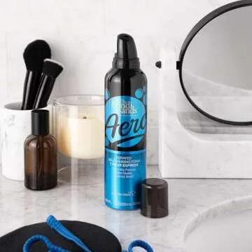 Bondi Sands Aero 1-Hour Express Self Tanning Foam | Lightweight, Coconut Tanning Foam Quickly Provides a Healthy, Flawless, Bronzed Glow | 7.61 fl oz/225 mL