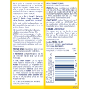 Lysol To Go Bundle - Travel Size Disinfectant Spray and Wipes