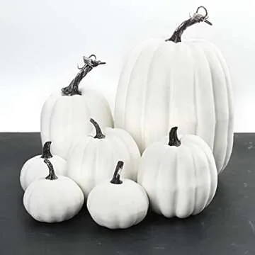 Washranp Fake Pumpkins for Creative Autumn Decor