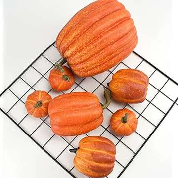 Washranp Fake Pumpkins for Creative Autumn Decor