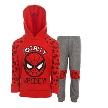 Marvel Avengers Spider-Man Kids Hoodie & Jogger Set - Size 6 Red