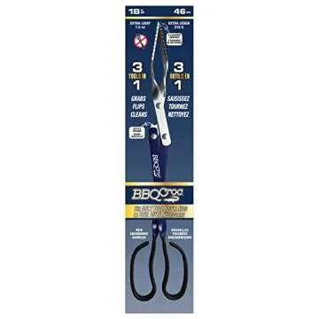 BBQ Croc 3 in 1 Grilling Tool - Lightweight & Durable