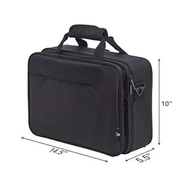 Ballage Large Makeup Bag – Adjustable Cosmetic Organizer