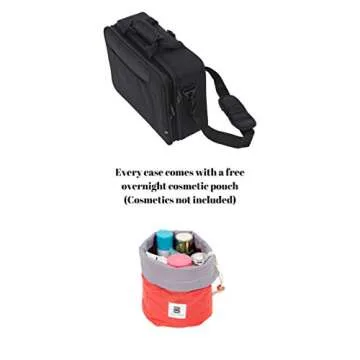 Ballage Large Makeup Bag – Adjustable Cosmetic Organizer