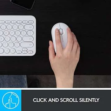 Logitech Pebble i345 Bluetooth Mouse - Stylish & Silent