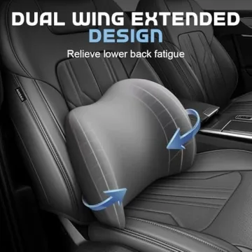 Ergonomic Car Headrest & Lumbar Support Pillow