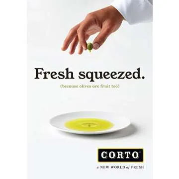 Corto TRULY® | 100% Extra Virgin Olive Oil | Floral Notes | Cold Extracted in State-of-the-Art Mill | Straight from Official Corto Olive Groves & Oil Producer | 500 mL