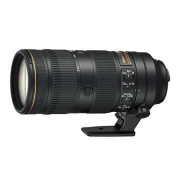 70-200mm f/2.8 Nikon Renewed Lens - Exceptional Clarity and Versatility