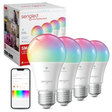 Sengled Smart Color Changing WiFi Bulbs Set of 4