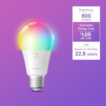 Sengled Smart Color Changing WiFi Bulbs Set of 4