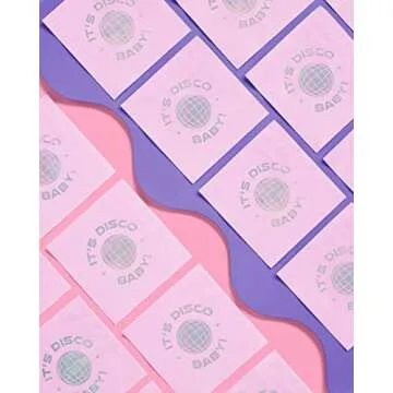 xo, Fetti Disco Ball Napkins - 3-ply, 25 pcs | Bachelorette Party Decorations, Last Disco Bach, 70s Birthday Party, Baby Shower