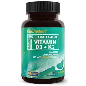 BioEmblem Magnesium D3 K2 Supplement for Wellness
