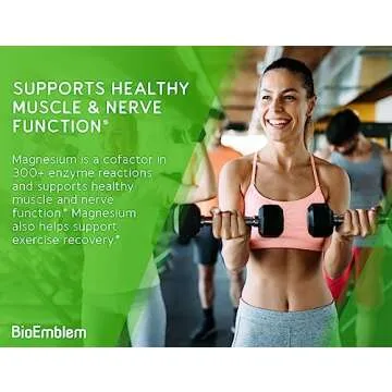 BioEmblem Magnesium D3 K2 Supplement for Wellness