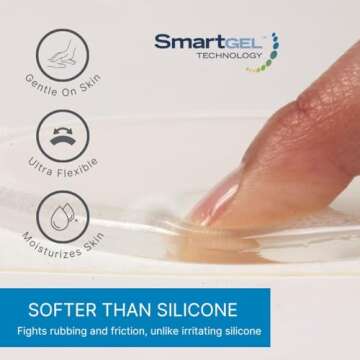 NatraCure Gel Toe Spacers for Bunions and Corns - 12 Pack